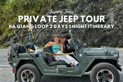 Private Jeep Tour: Ha Giang Loop 2 Days 1 Night Itinerary
