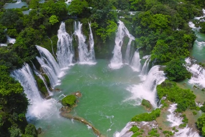 Cao Bang Attractions jasmine tours, ban gioc waterfall