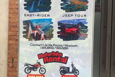 cao bang motorbike,rental