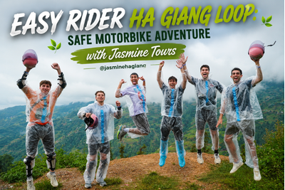Easy Rider Ha Giang Loop: Safe Motorbike Adventure with Jasmine Tours