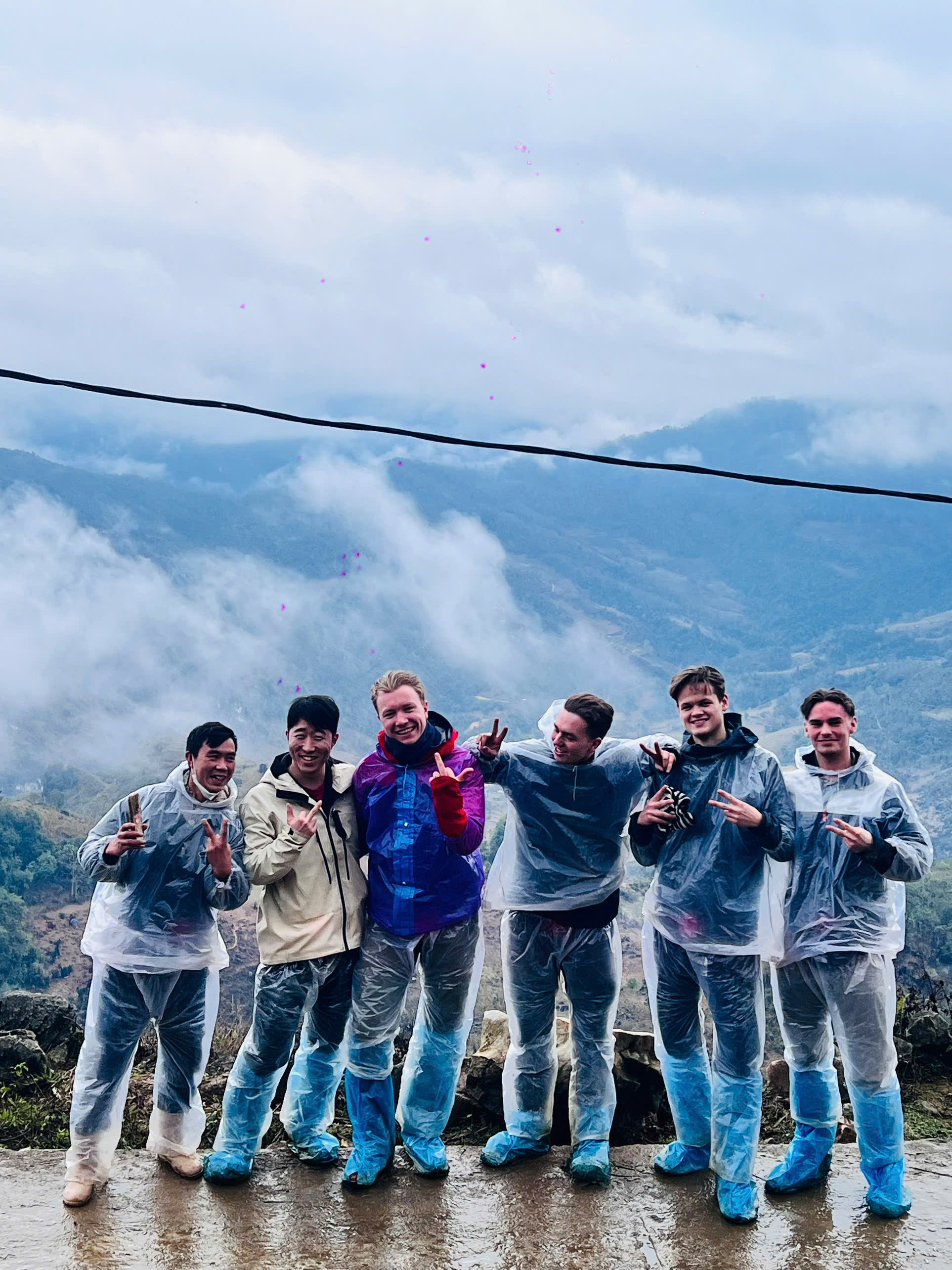 Ha Giang Loop weather foggy day