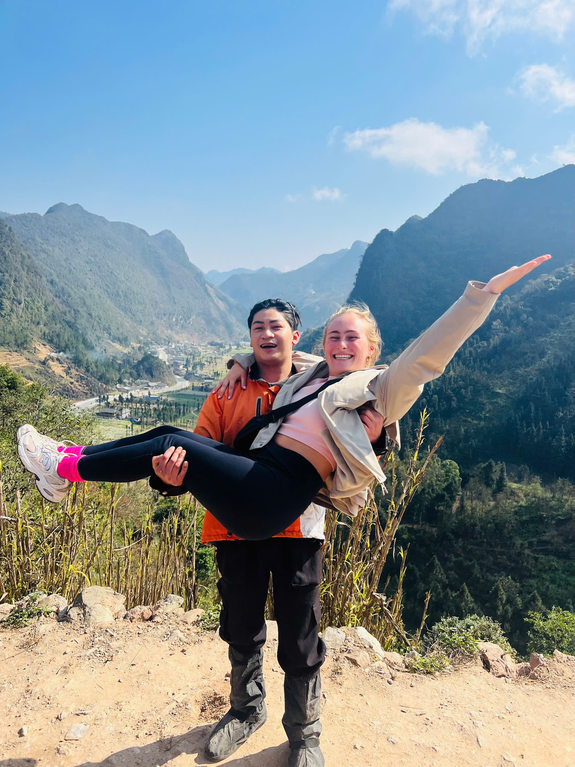 Ha Giang Loop Easy Rider happy
