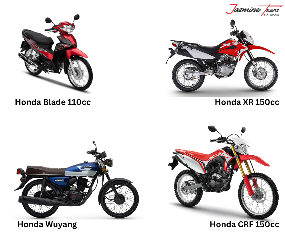 choose right motorbikes for ha giang loop