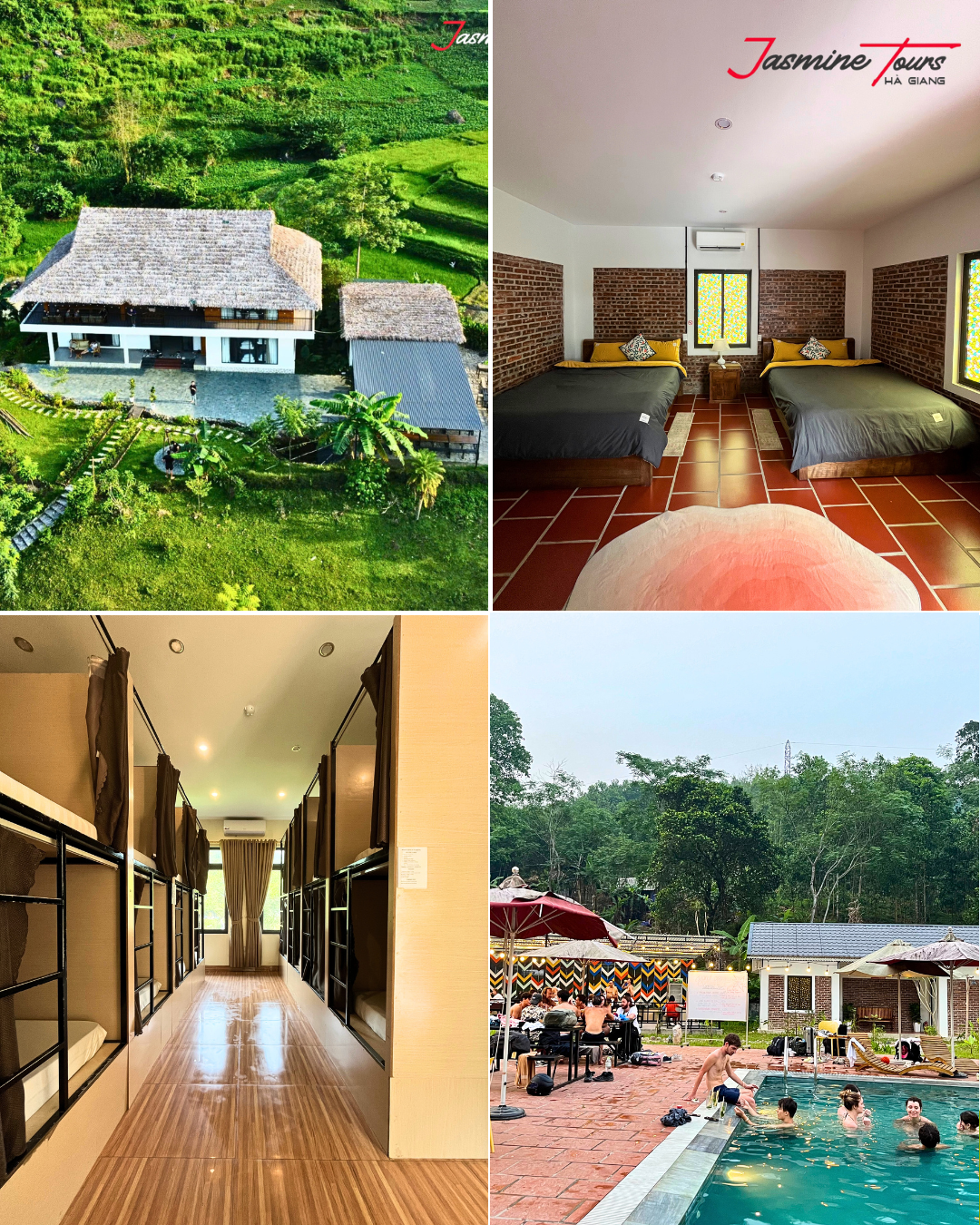 accommodations on ha giang loop for couples