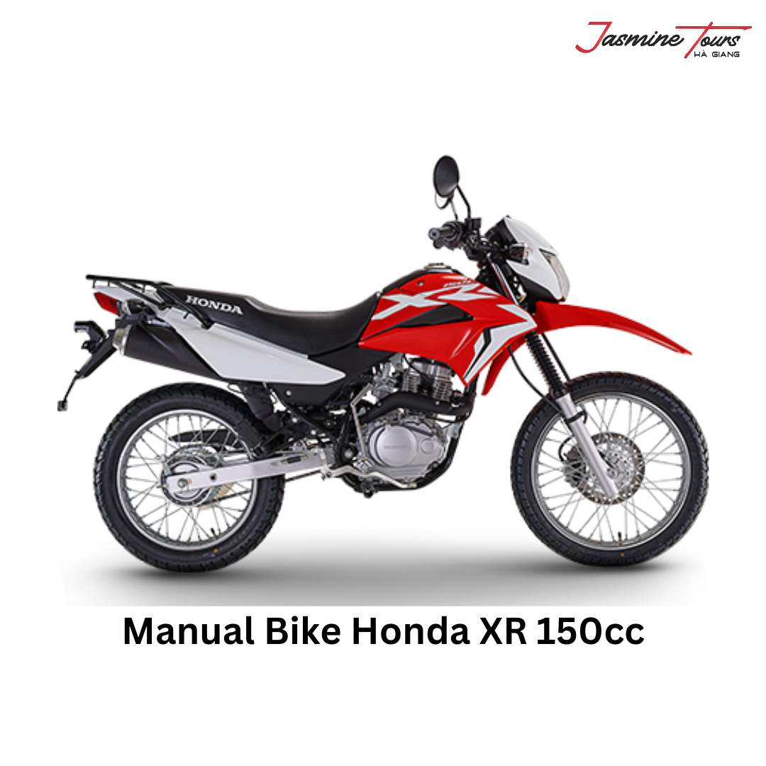 motorbike rental in ha giang third option manual bike honda xr150