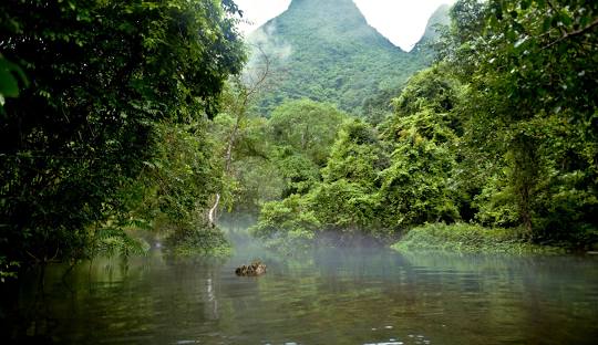 Lenin Stream in summer
