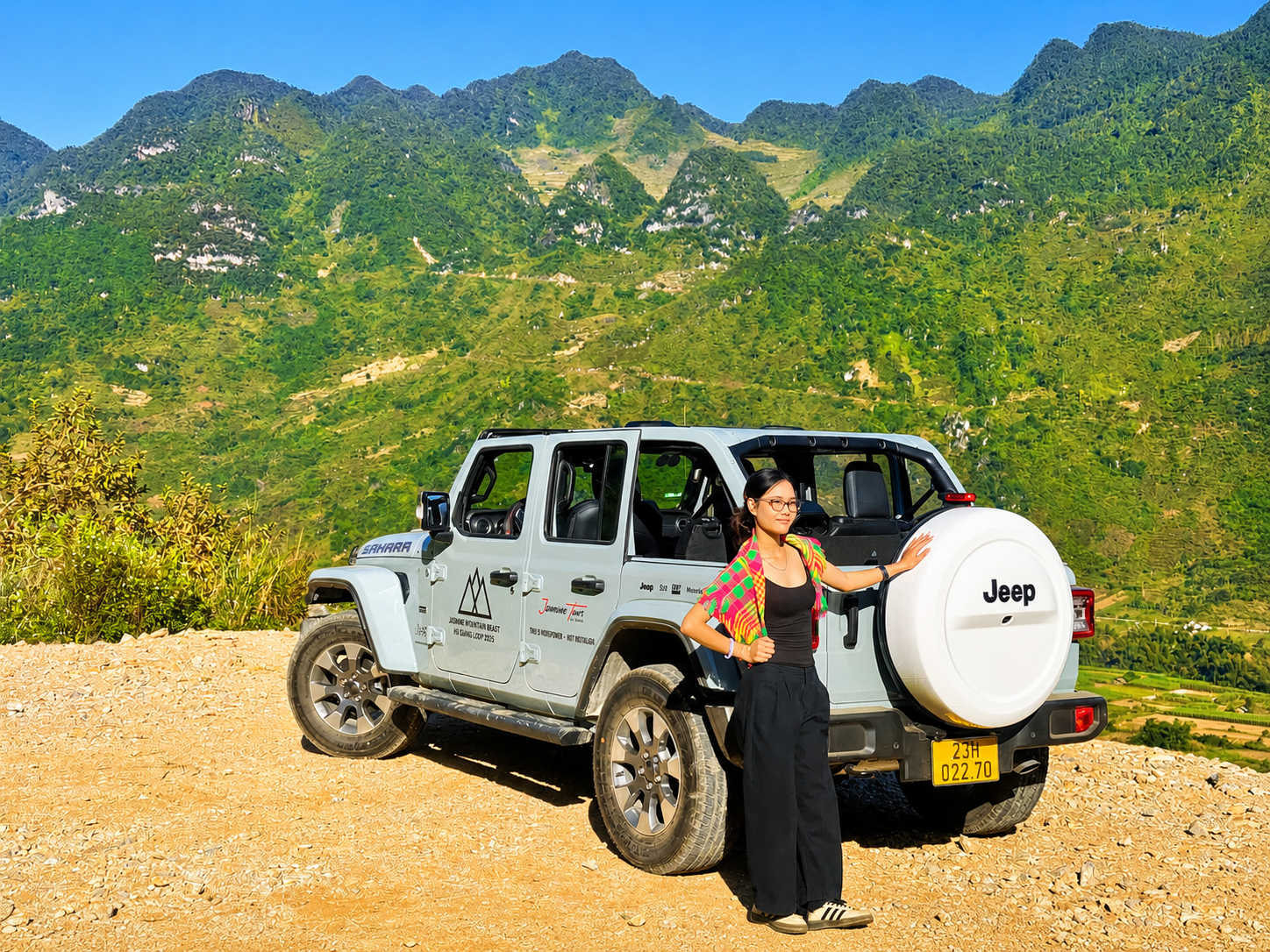 Ha Giang Loop Vietnam jeep mountains
