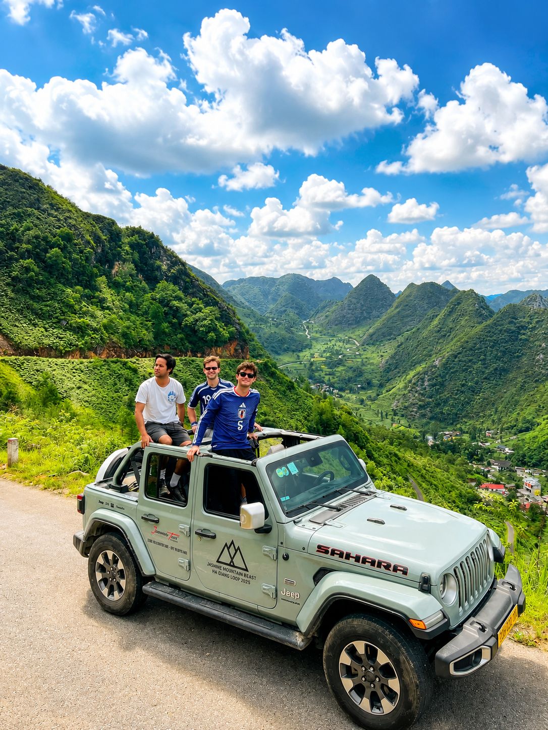 Ha Giang Loop Jeep Tour valley