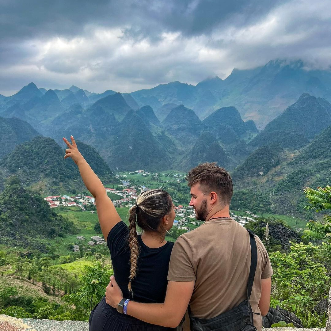 Dong Van Karst Geopark Couple