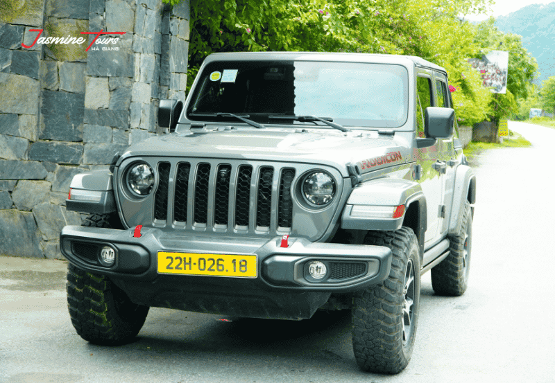 Ha Giang Loop Route jeep