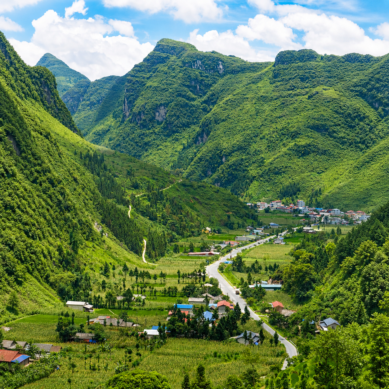 Ha Giang Weather Green Valley